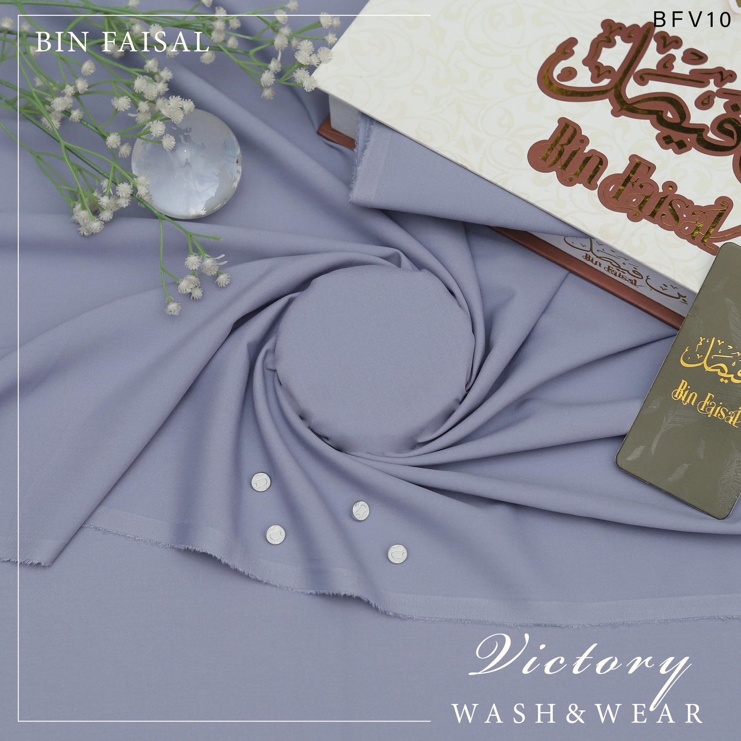 BIN FAISAL Victory Wash & Wear – Premium Summer Collection
