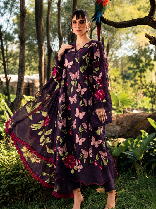Maria B Linen Collection 2026 – Premium 3PC Unstitched Suit