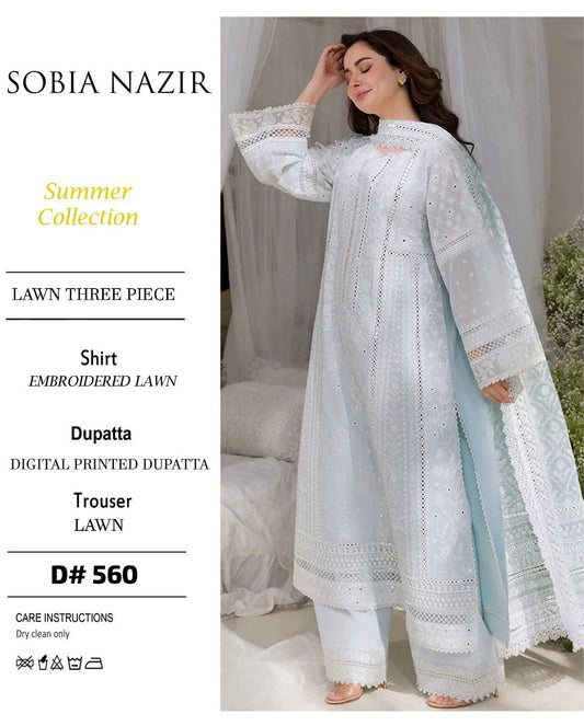 Premium Embroidered Lawn Suit