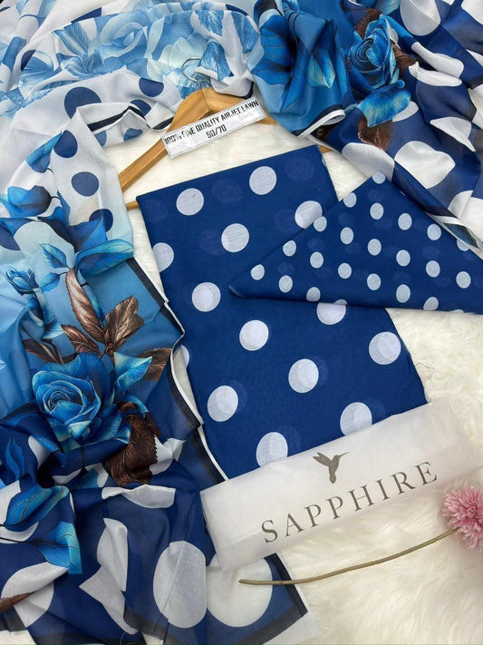 Sapphire Prints Printed Lawn Collection