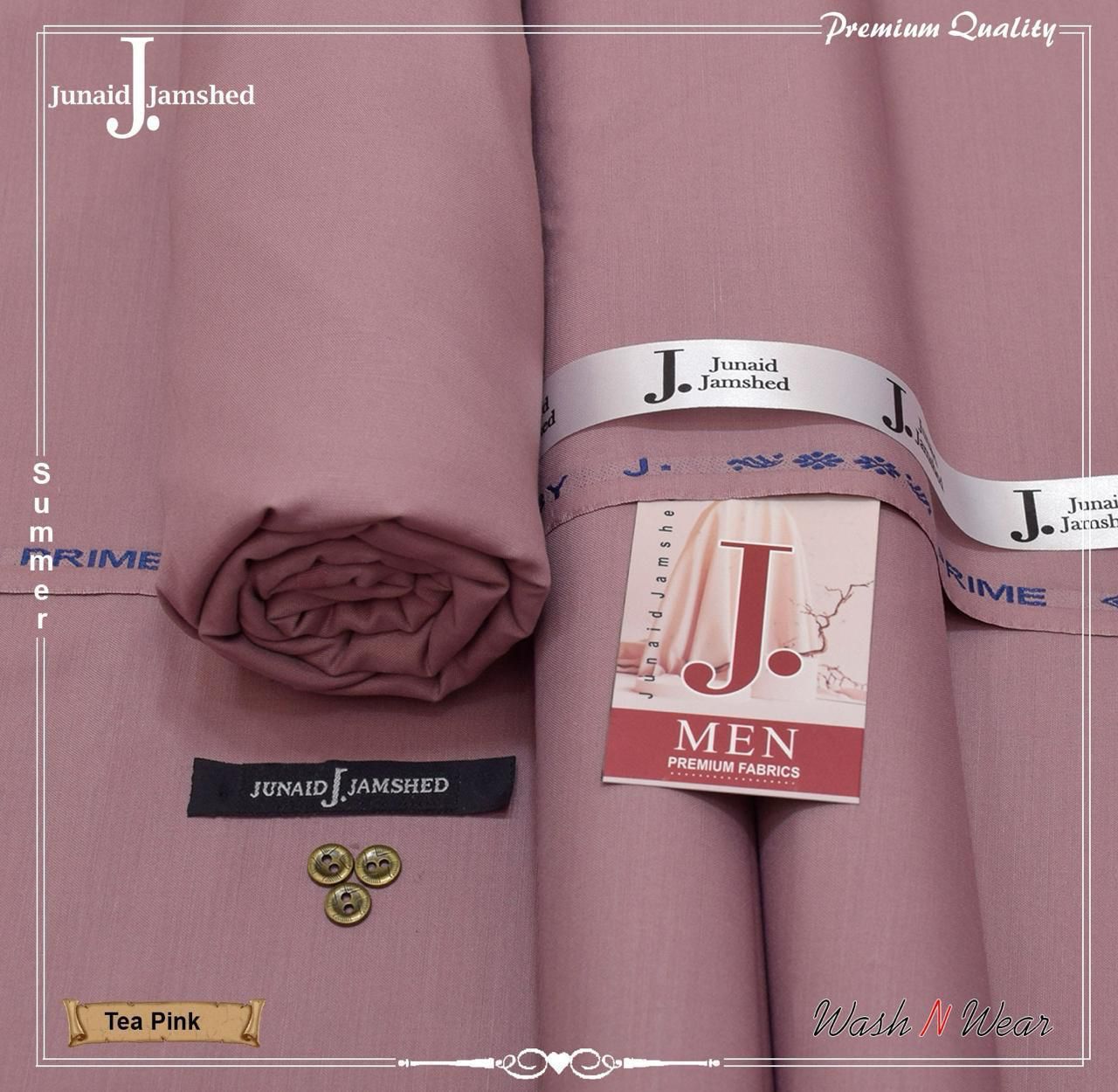 J. Junaid Jamshed Men's Summer Collection 2026 – Premium Wash & Wear