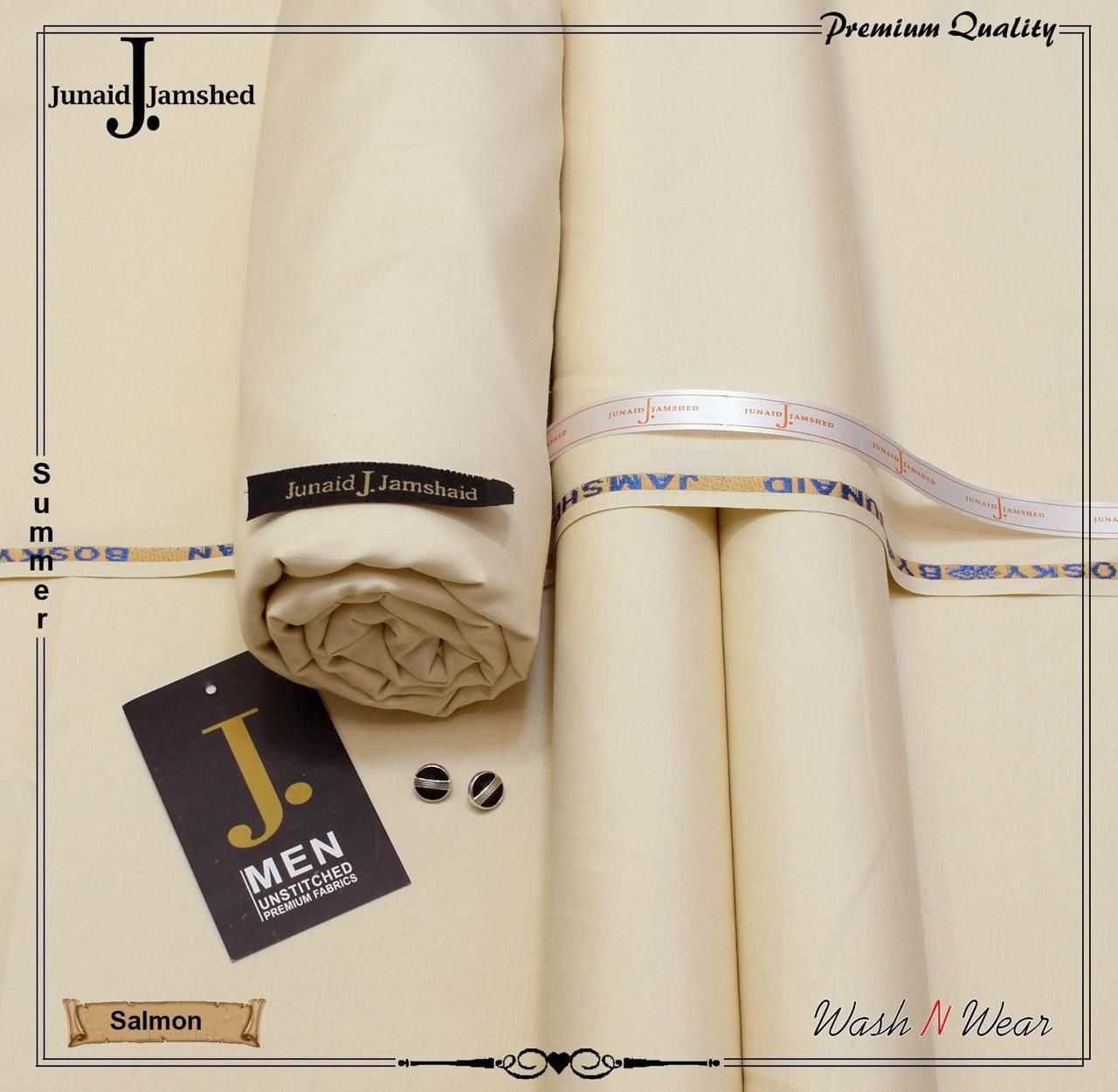 J. Junaid Jamshed Men's Summer Collection 2026 – Premium Wash & Wear