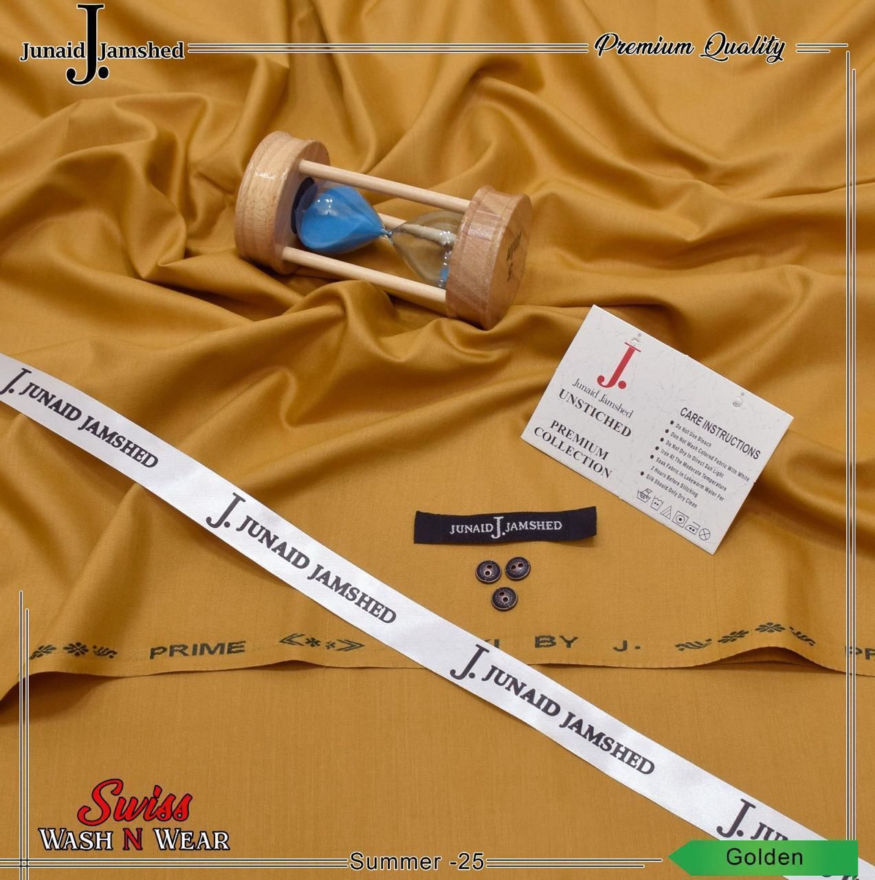 J. Junaid Jamshed Men's Summer Collection 2026 Premium Wash & Wear