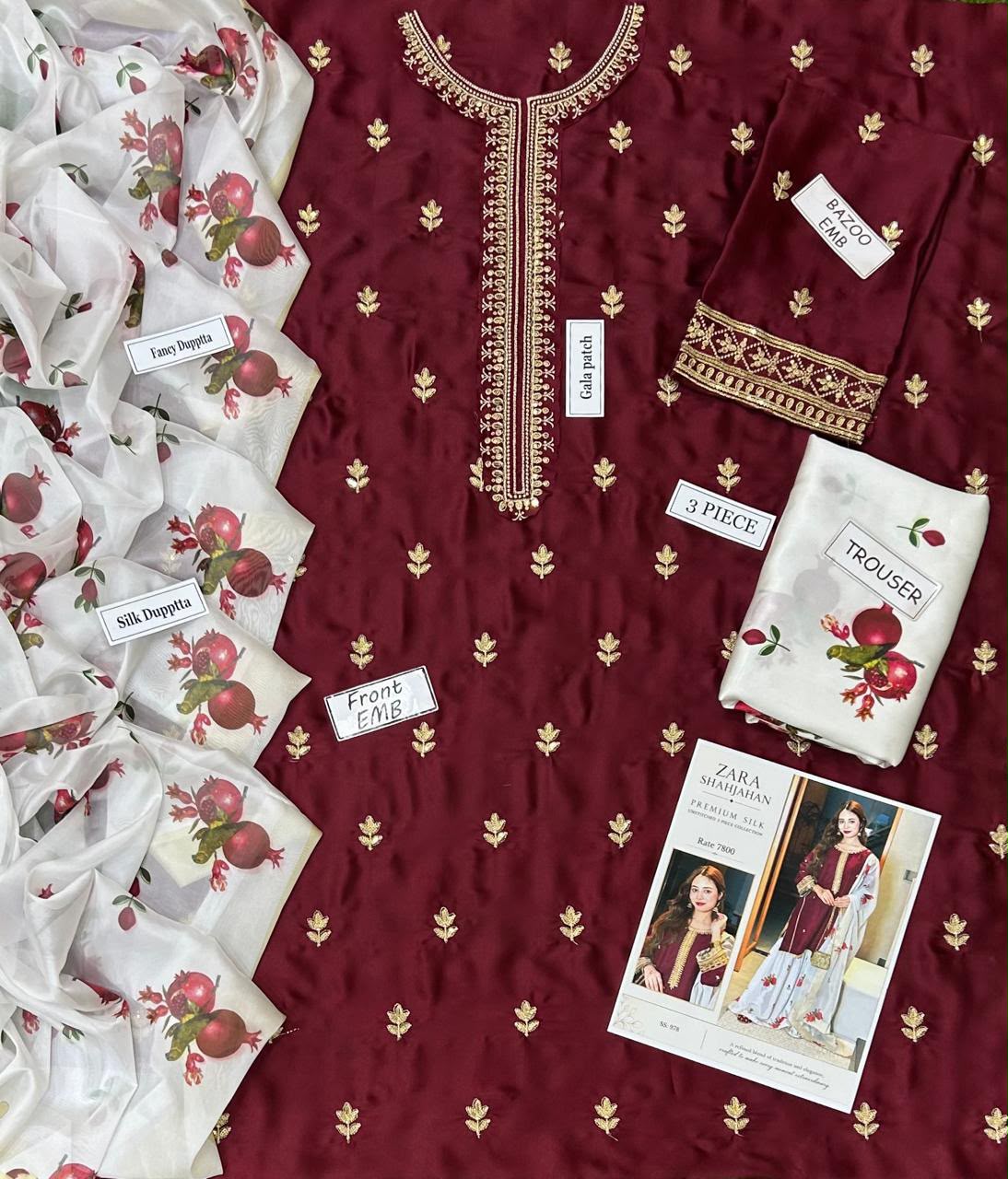 Zara Shahjahan Silk Collection 2026