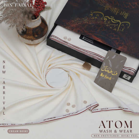 ATOM Boski Finish Wash &amp; Wear by Bin Faisal
