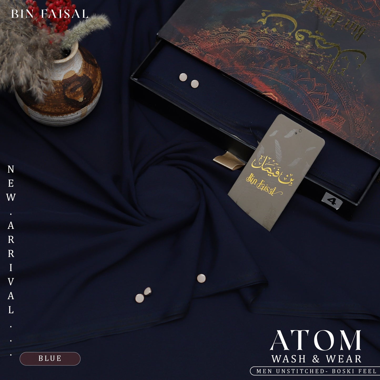 ATOM Boski Finish Wash &amp; Wear by Bin Faisal