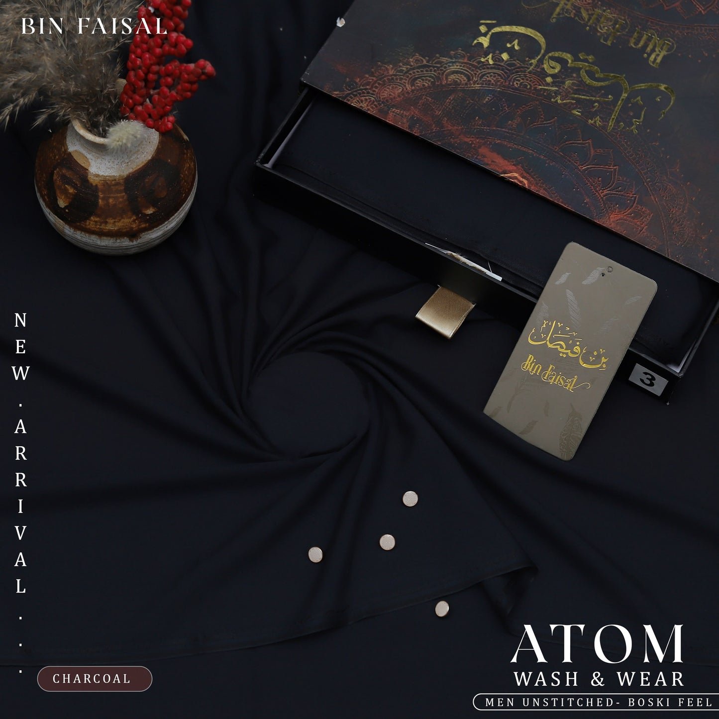 ATOM Boski Finish Wash &amp; Wear by Bin Faisal