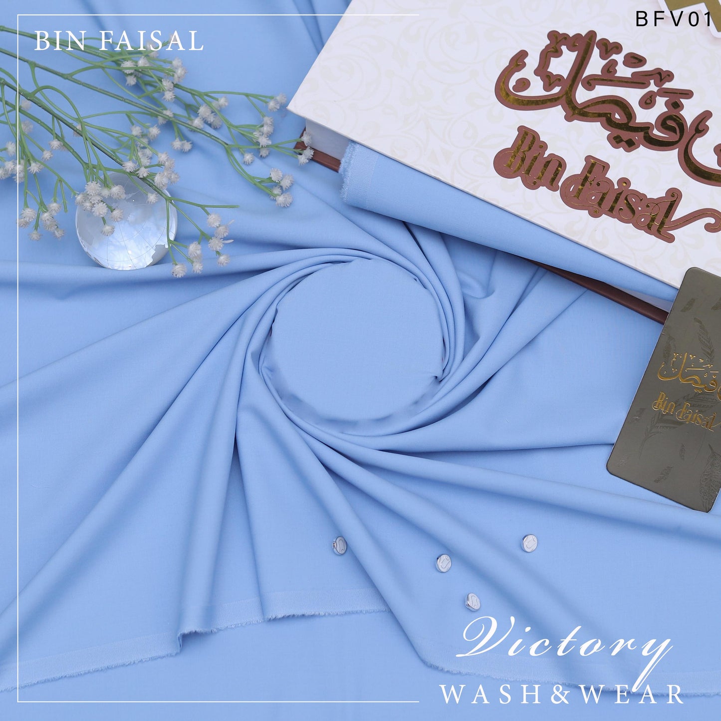 BIN FAISAL Victory Wash &amp; Wear – Premium Summer Collection