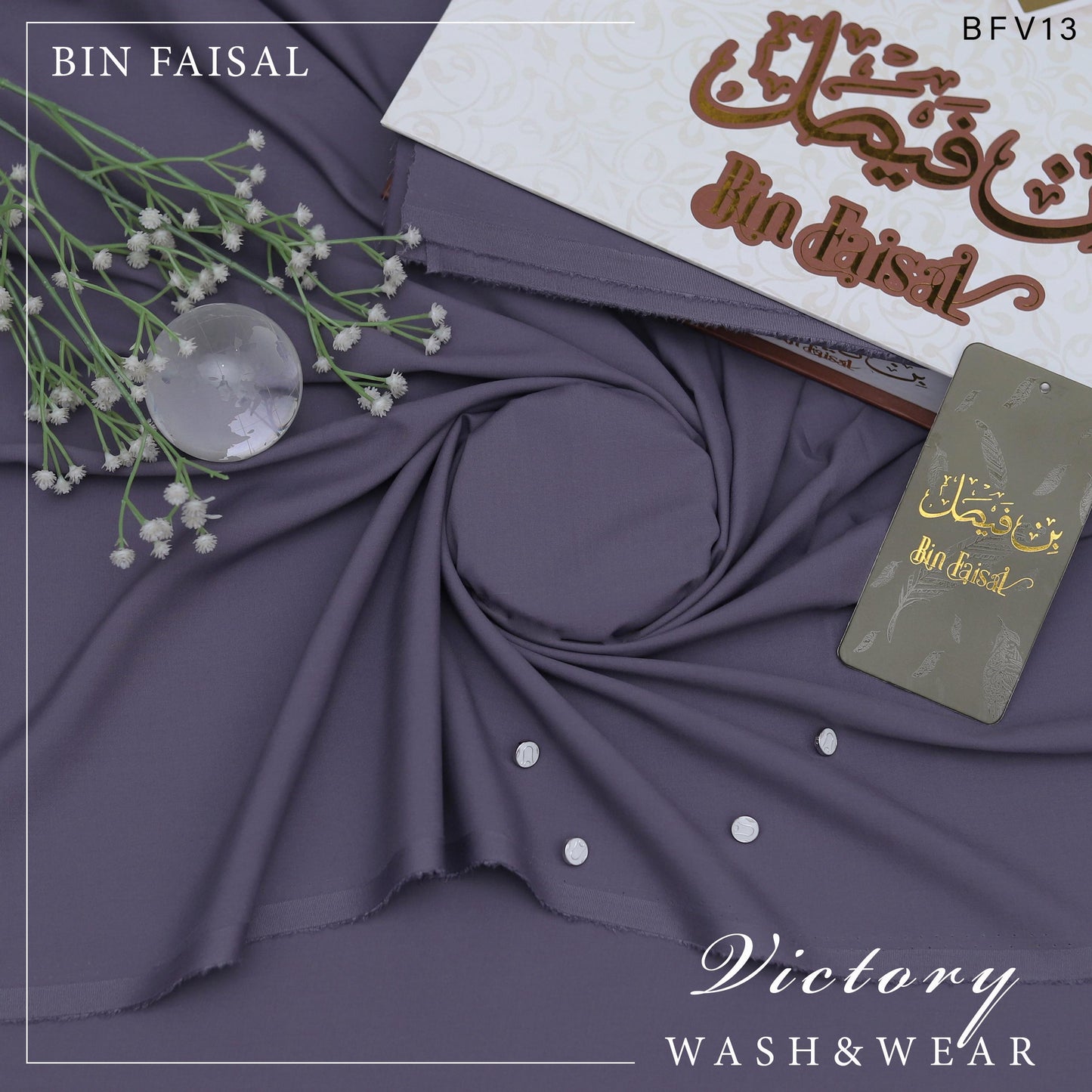 BIN FAISAL Victory Wash &amp; Wear – Premium Summer Collection
