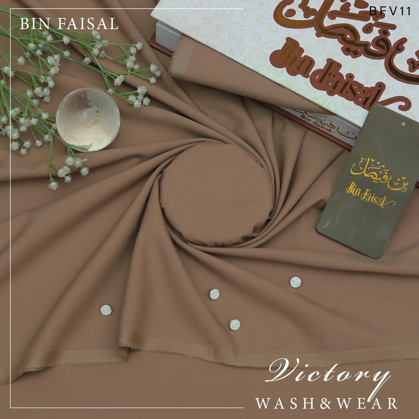 BIN FAISAL Victory Wash &amp; Wear – Premium Summer Collection