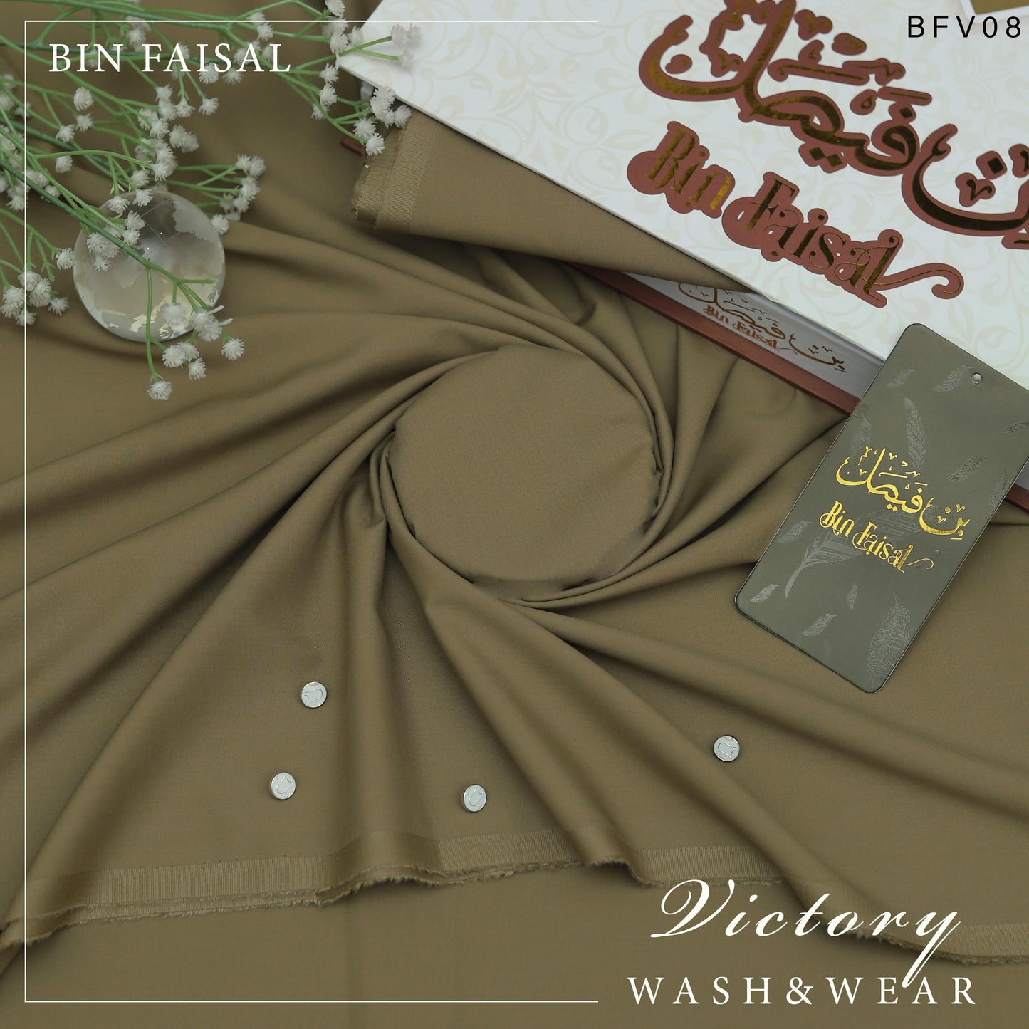 BIN FAISAL Victory Wash &amp; Wear – Premium Summer Collection
