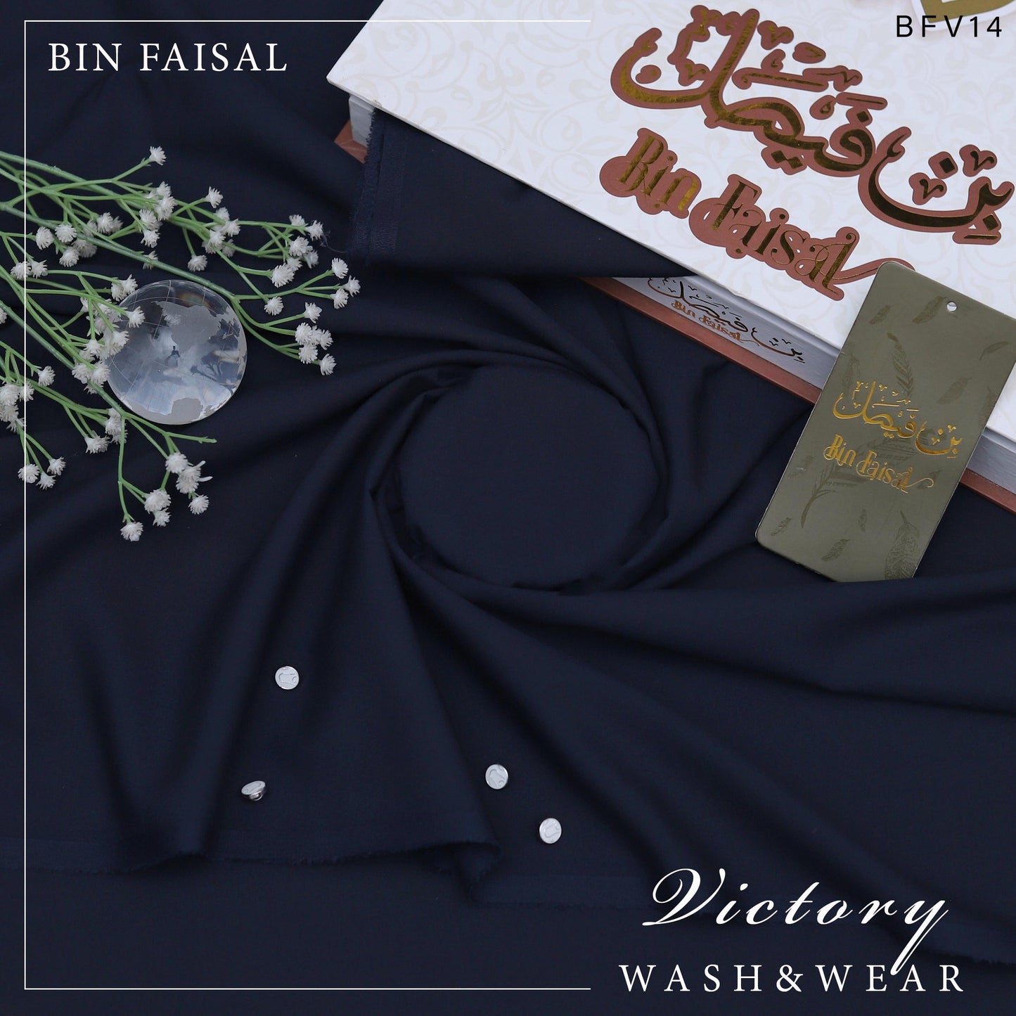 BIN FAISAL Victory Wash &amp; Wear – Premium Summer Collection