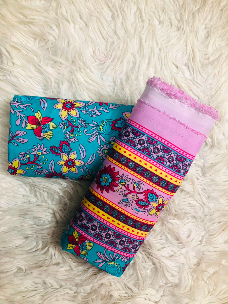 Floral Prints — Summer Collection 2026 2-Piece Digital Printed Collection