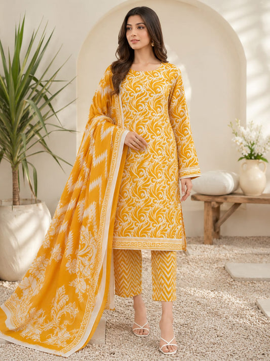 Sapphire Luxury Digital Print Air Lawn 3 Piece Collection