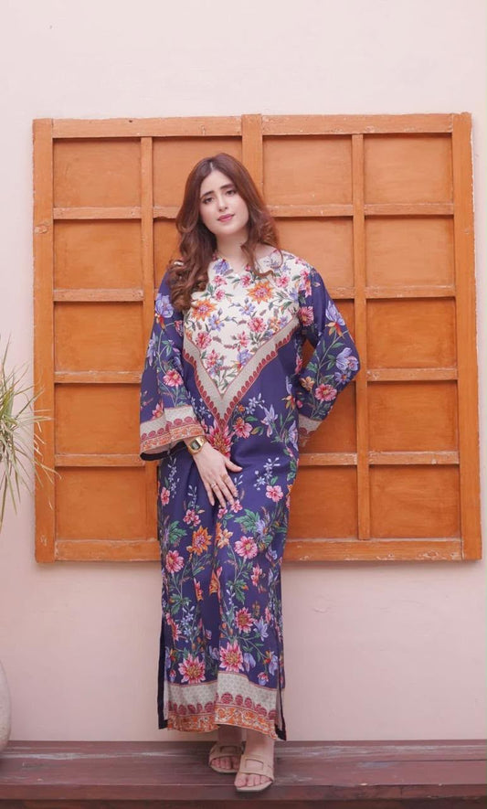 Maria B Silk Collection 2026 – 3-Piece Unstitched Suit