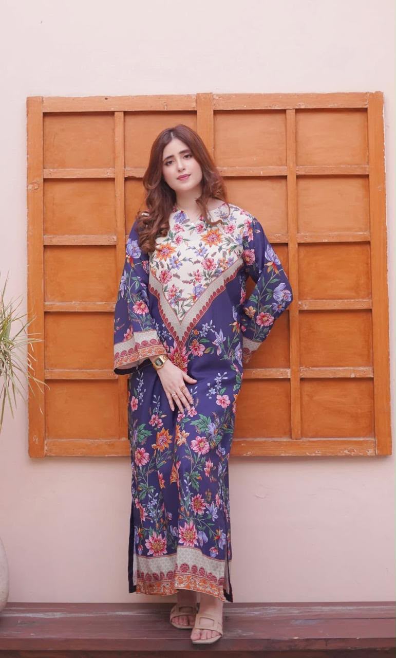 Maria B Silk Collection 2026 – 3-Piece Unstitched Suit