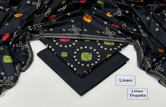 Maria B Linen Collection 2026 – Premium 3PC Unstitched Suit