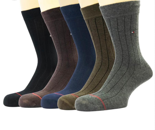 Premium Cotton Socks Pakistan - Formal Dress & Casual Ankle Socks Pack of 5