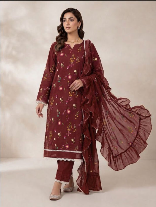 Indian Boti 3-Piece Winter Casual Collection