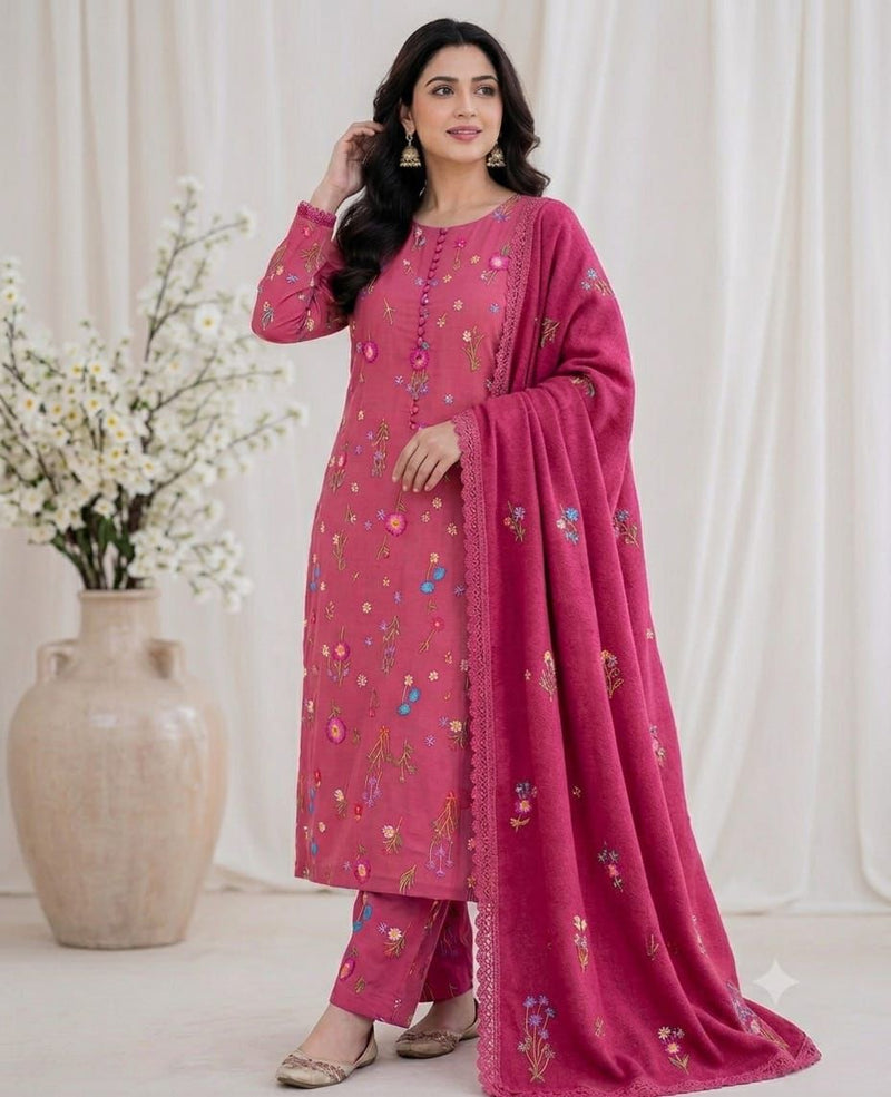 Indian Boti 3-Piece Winter Casual Collection