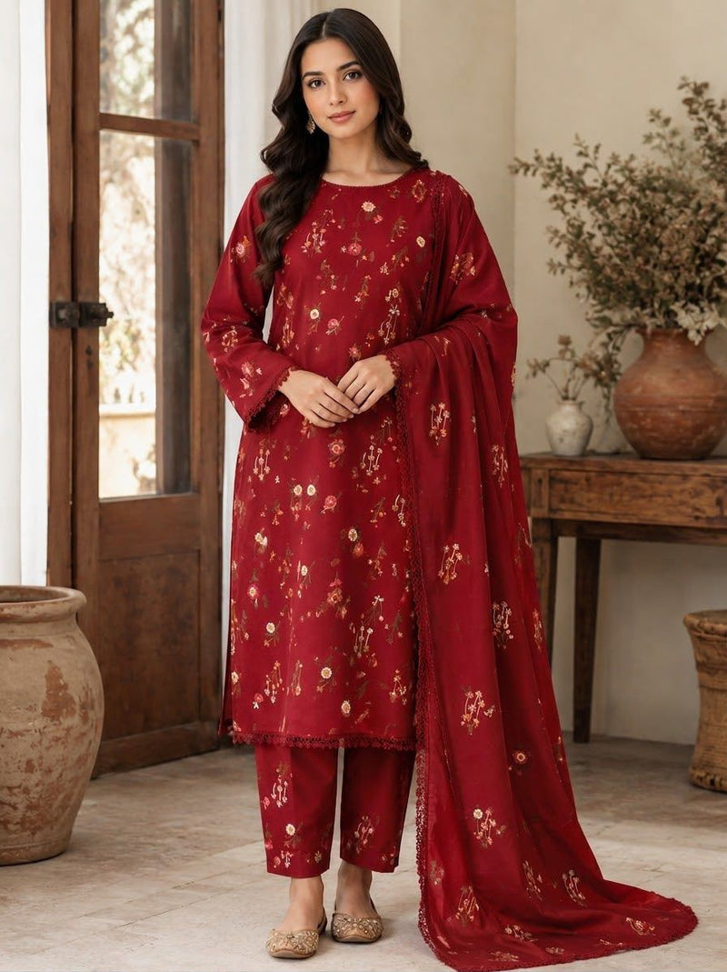 Indian Boti 3-Piece Winter Casual Collection