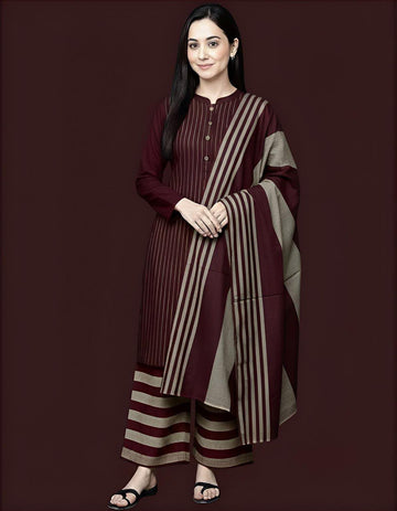 Winter Collection 2026 | Premium Multani Khaddi Susi 3-Piece Suit