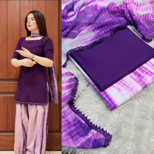 AMNA MALIK 3PC Summer Casual Collection – Premium Lawn
