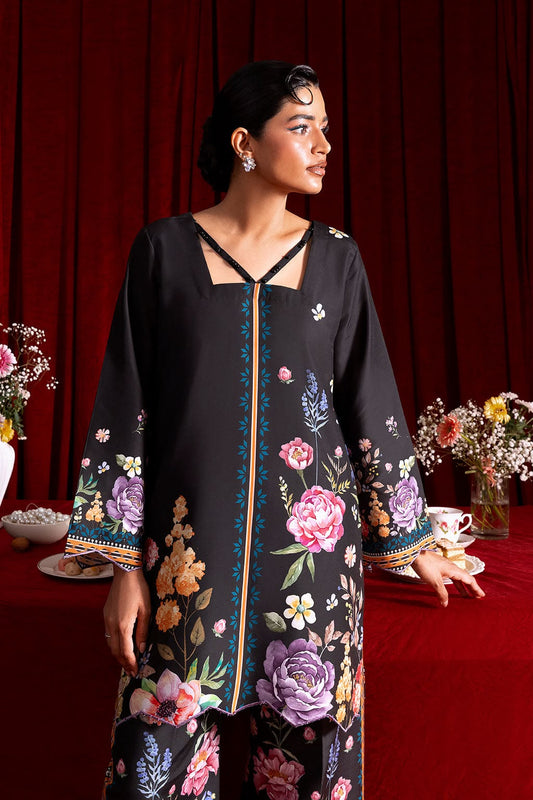 Afsanah Most Demanding Edition 2026 – Digital Printed Silk 2PC Unstitched Suit | Shirt + Trouser
